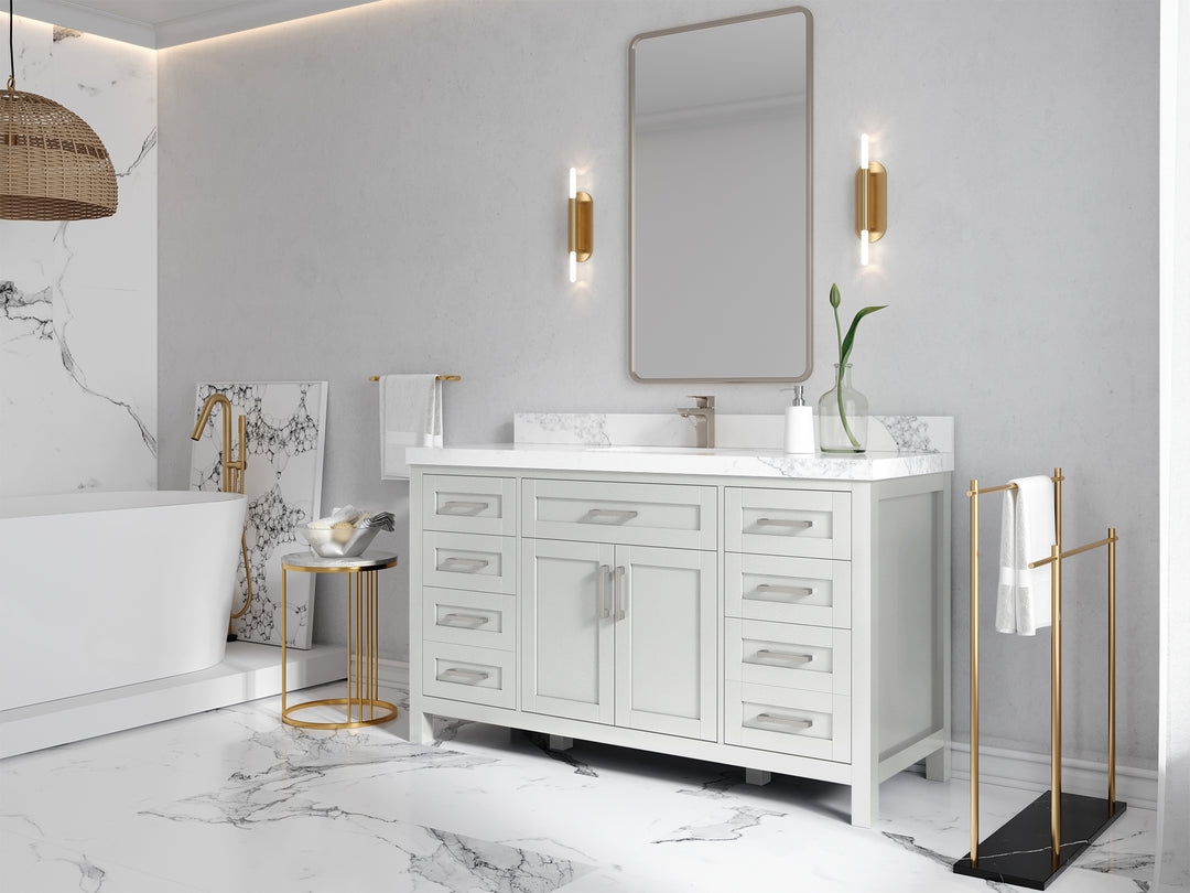 Cambridge 60 in. W x 22 in. D Single Sink Bathroom Vanity