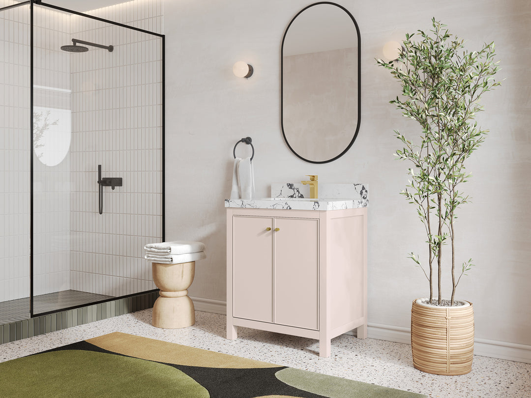 Chicago 30 in. W x 22 in. D Single Sink Bathroom Vanity