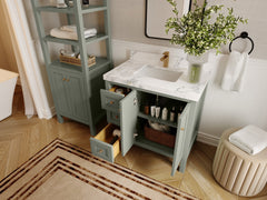 Nashville 36 in. W x 22 in. D Center Sink Bathroom Vanity - photo 3