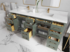 Cambridge 84 in. W x 22 in. D Double Sink Bathroom Vanity - photo 3