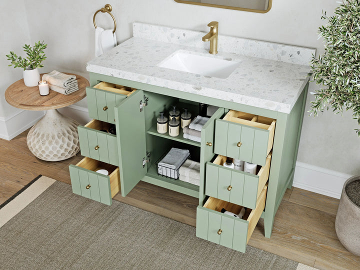 Atlanta 48 in. W x 22 in. D Single Sink Bathroom Vanity - photo 3