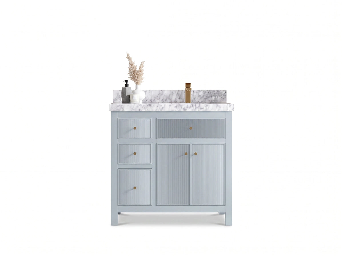 Sonoma 36 in. W x 22 in. D Right Offset Sink Bathroom Vanity