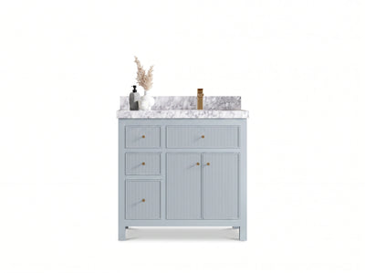 Sonoma 36 in. W x 22 in. D Right Offset Sink Bathroom Vanity