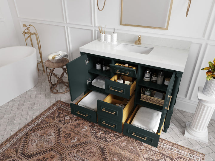 Aberdeen 48 in. W x 22 in. D Single Sink Bathroom Vanity - photo 3