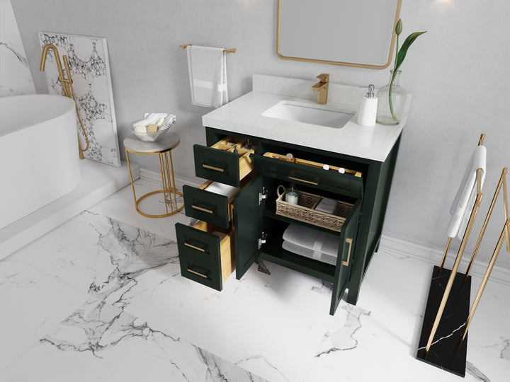 Cambridge 36 in. W x 22 in. D Single Center Sink Bathroom vanity - photo 3