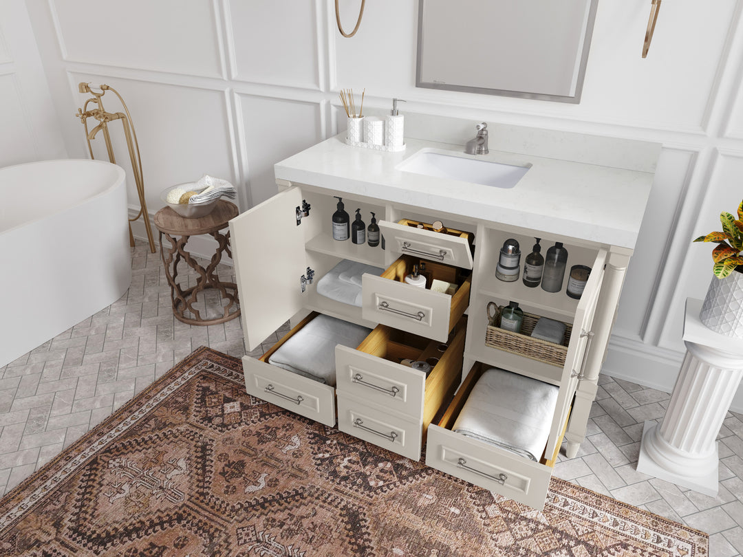 Aberdeen 48 in. W x 22 in. D Single Sink Bathroom Vanity