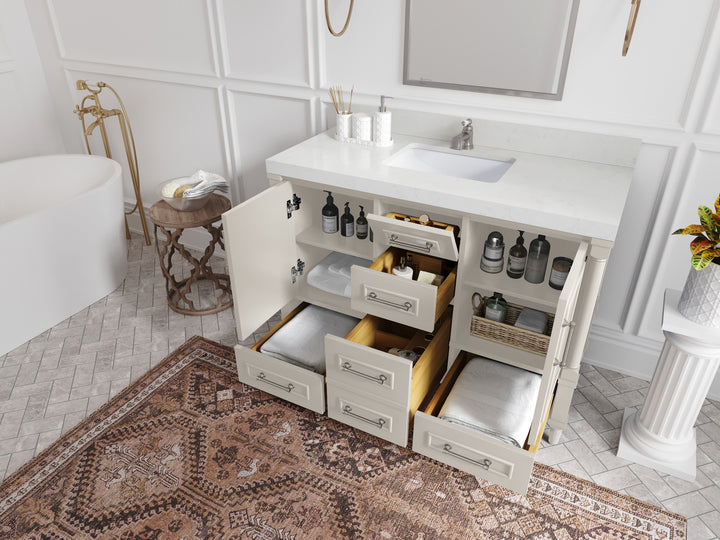 Aberdeen 48 in. W x 22 in. D Single Sink Bathroom Vanity - photo 3