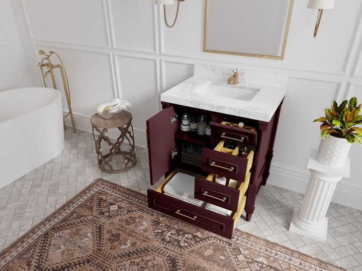 Aberdeen 30 in. W x 22 in. D Single Sink Bathroom Vanity - photo 3