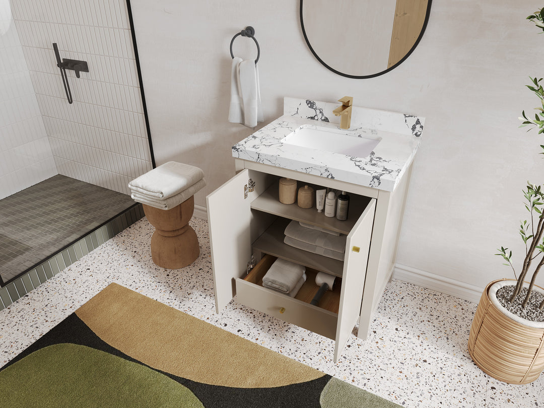 Chicago 30 in. W x 22 in. D Single Sink Bathroom Vanity