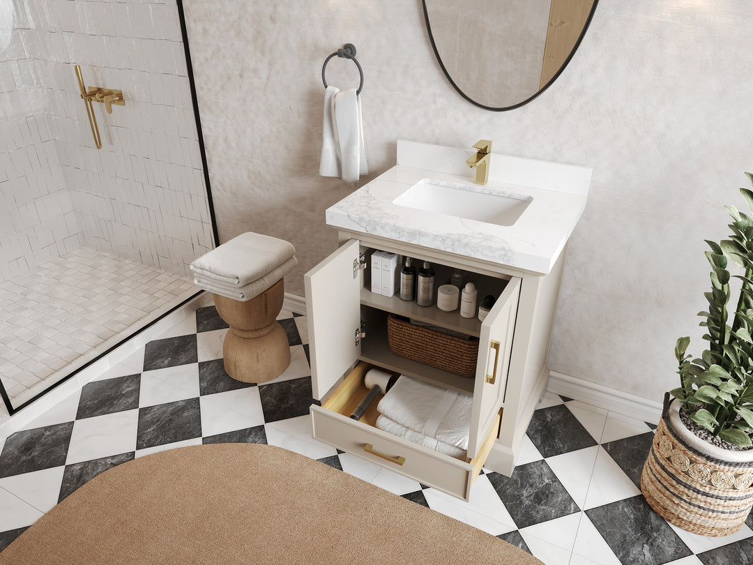 Charlotte 30 in. W x 22 in. D Single Sink Bathroom Vanity