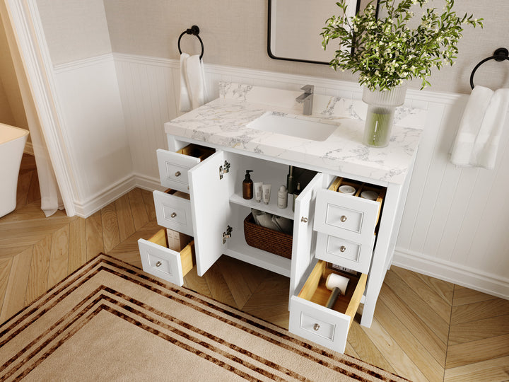 Nashville 48 in. W x 22 in. D Single Sink Bathroom Vanity - photo 3
