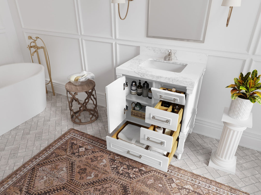 Aberdeen 30 in. W x 22 in. D Single Sink Bathroom Vanity