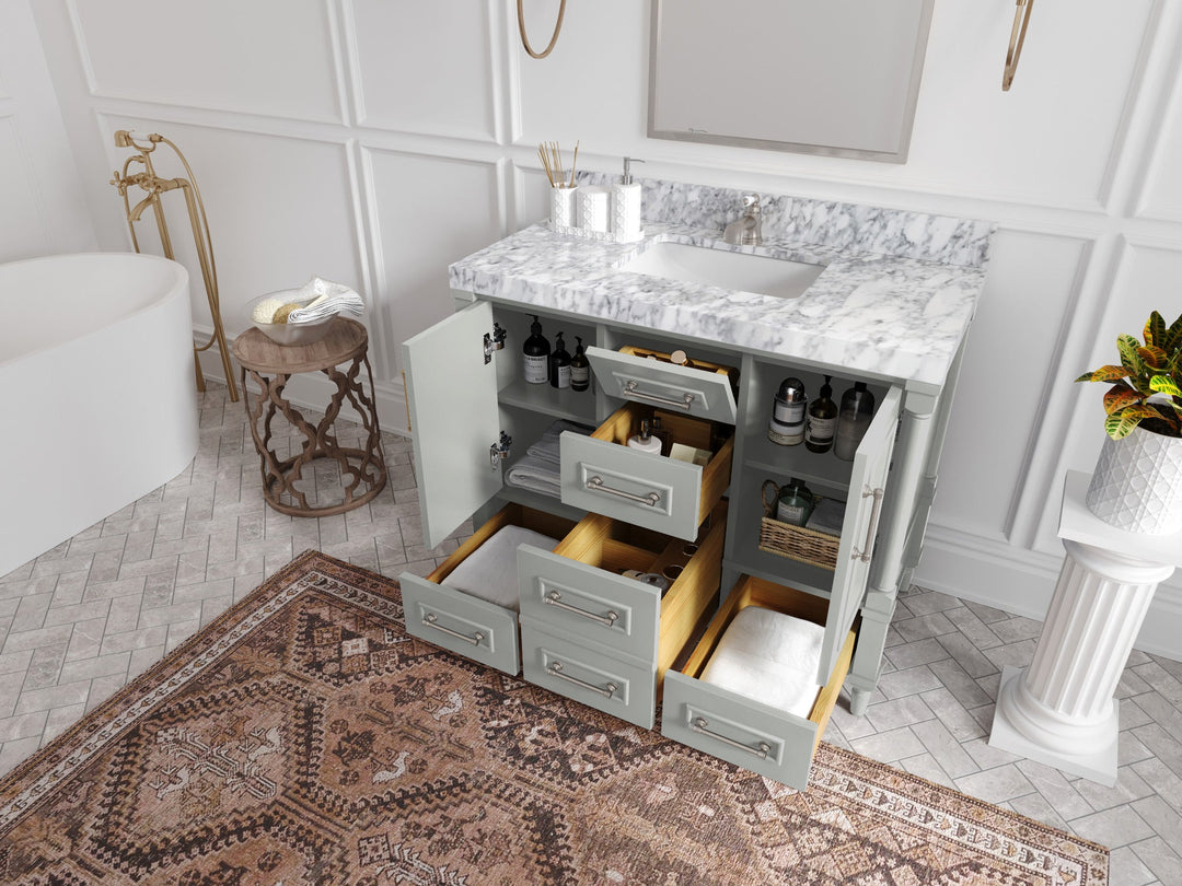 Aberdeen 42 in. W x 22 in. D Single Sink Bathroom Vanity
