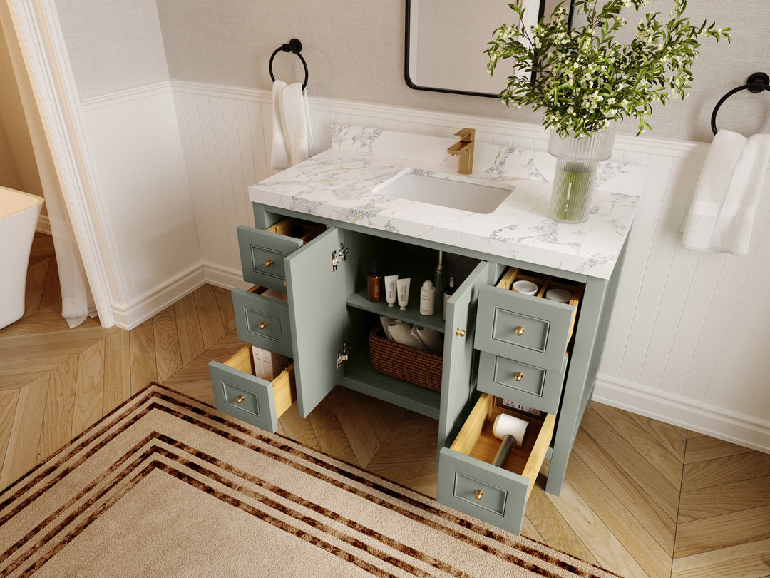 Nashville 48 in. W x 22 in. D Single Sink Bathroom Vanity