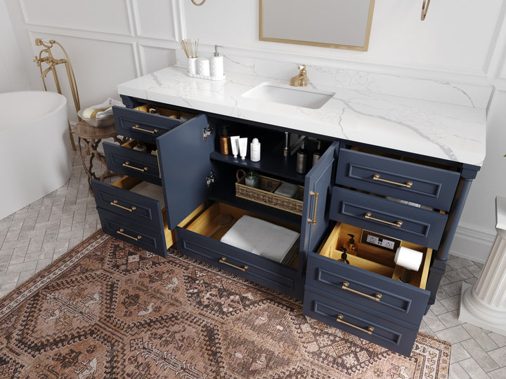 Aberdeen 72 in. W x 22 in. D Single Sink Bathroom Vanity - photo 3