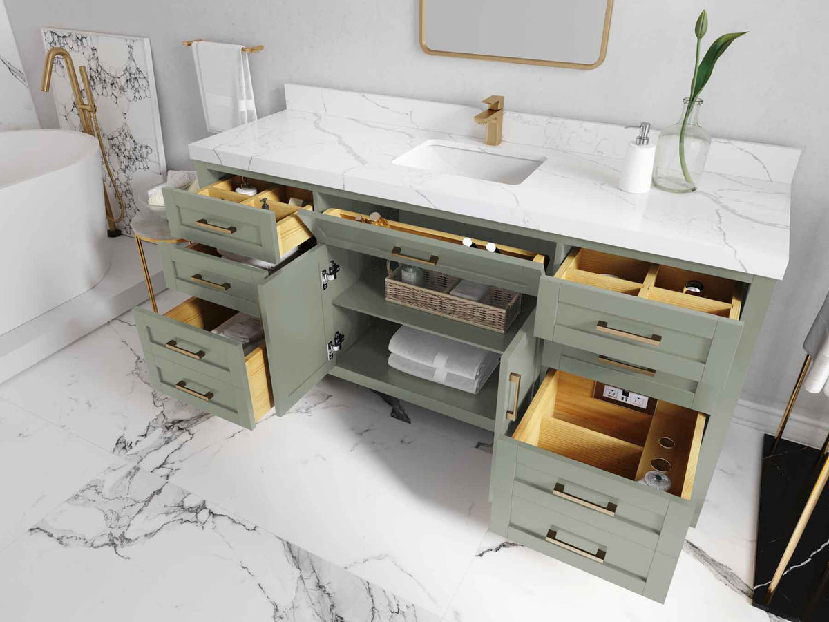 Cambridge 72 in. W x 22 in. D Single Sink Bathroom Vanity