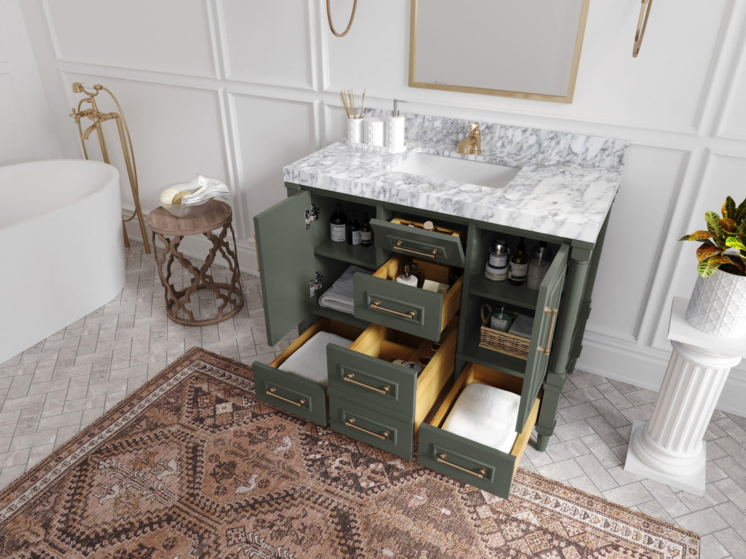 Aberdeen 42 in. W x 22 in. D Single Sink Bathroom Vanity