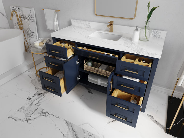 Cambridge 60 in. W x 22 in. D Single Sink Bathroom Vanity - photo 3