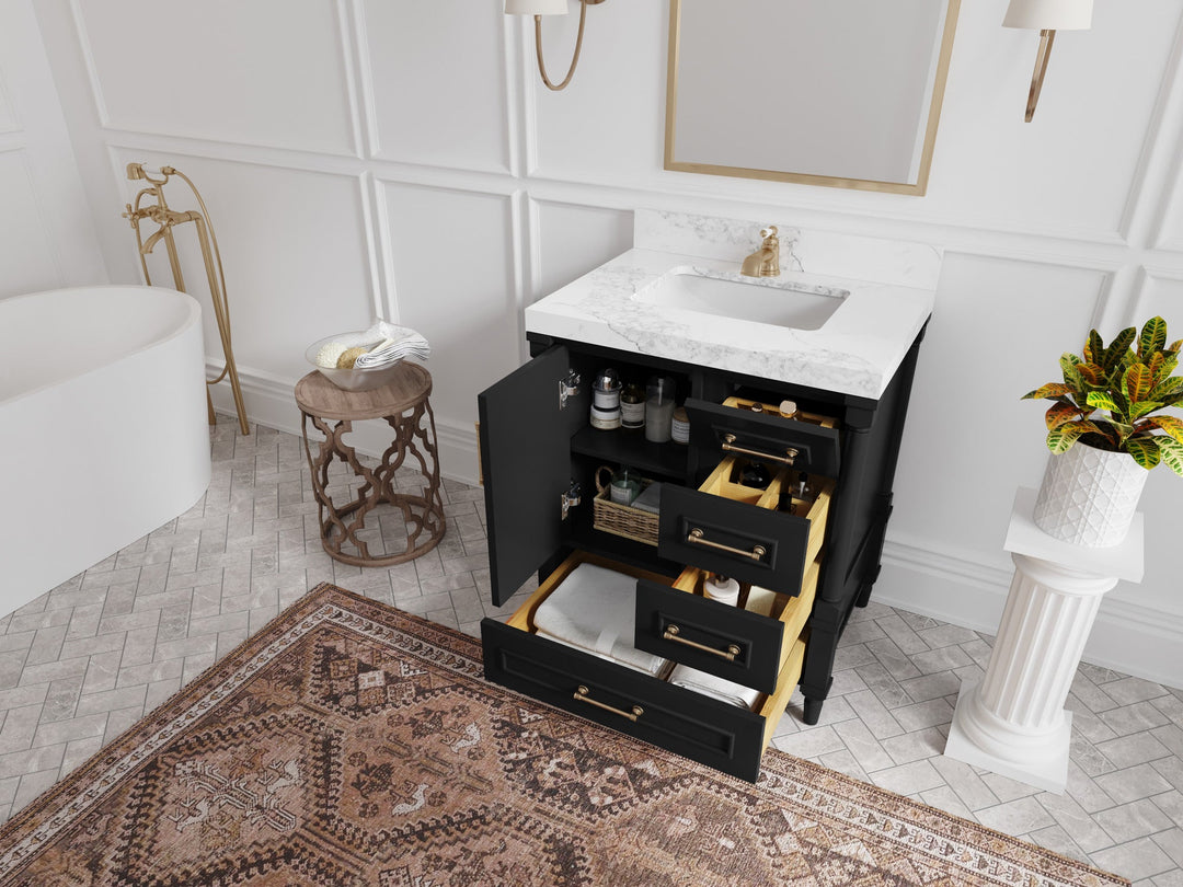 Aberdeen 30 in. W x 22 in. D Single Sink Bathroom Vanity