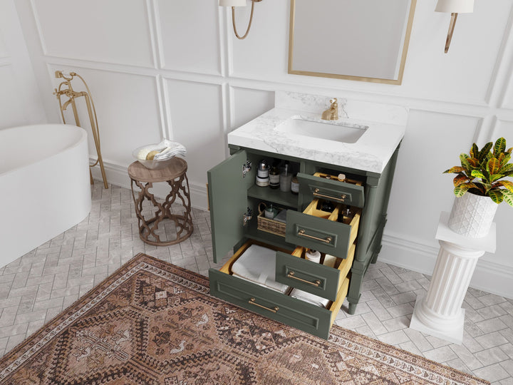 Aberdeen 30 in. W x 22 in. D Single Sink Bathroom Vanity - photo 3