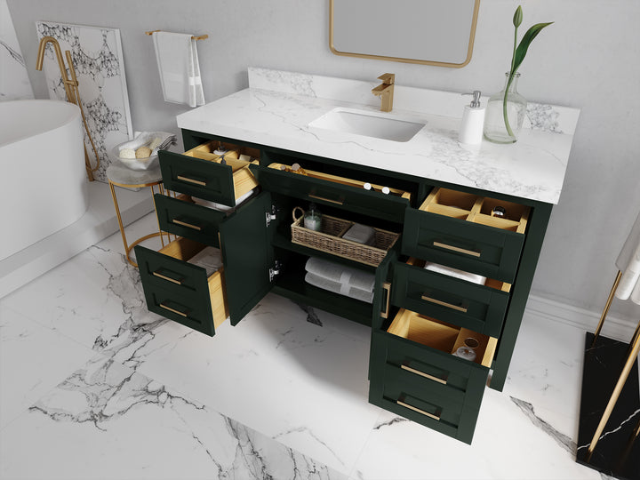 Cambridge 60 in. W x 22 in. D Single Sink Bathroom Vanity - photo 5