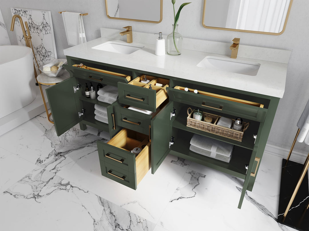 Cambridge 72 in. W x 22 in. D Double Sink Bathroom Vanity