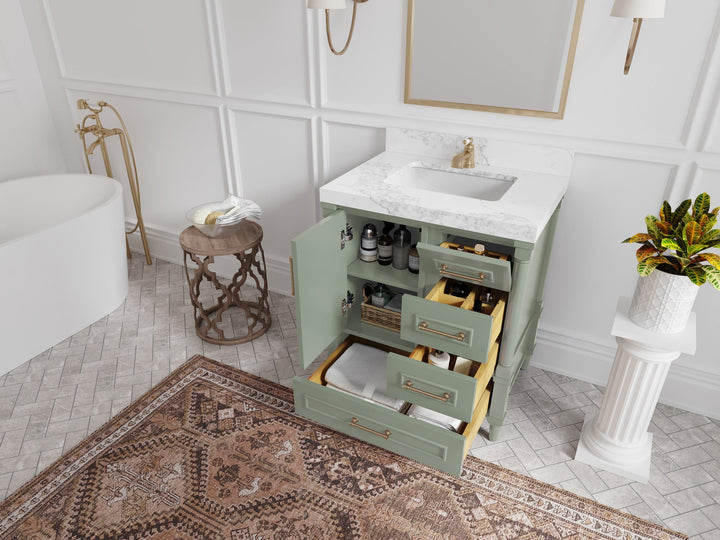 Aberdeen 30 in. W x 22 in. D Single Sink Bathroom Vanity - photo 3