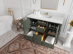 Aberdeen 48 in. W x 22 in. D Single Sink Bathroom Vanity - photo 3
