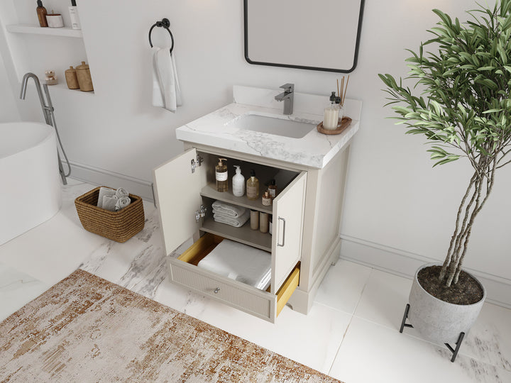 Alys 30 in. W x 22 in. D Single Sink Bathroom Vanity - photo 3