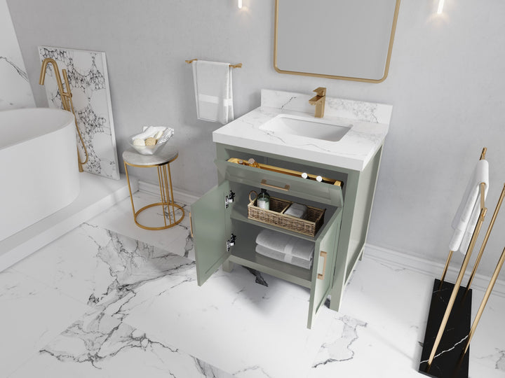 Cambridge 30 in. W x 22 in. D Single Sink Bathroom Vanity - photo 3