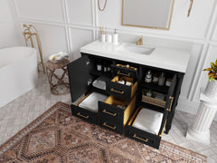 Aberdeen 48 in. W x 22 in. D Single Sink Bathroom Vanity - photo 3