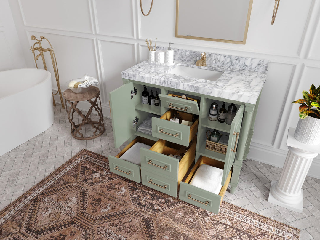 Aberdeen 42 in. W x 22 in. D Single Sink Bathroom Vanity