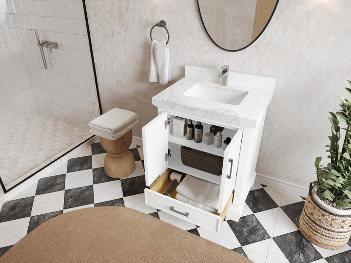 Charlotte 30 in. W x 22 in. D Single Sink Bathroom Vanity - photo 3