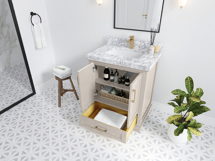 Boston 30 in. W x 22 in. D Single Sink Bathroom Vanity - photo 3
