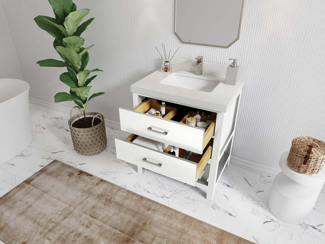 Parker 30 in. W x 22 in. D Single Sink Bathroom Vanity