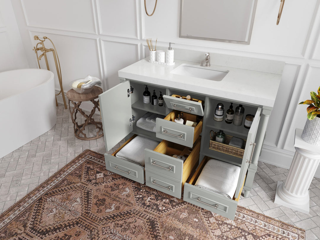 Aberdeen 48 in. W x 22 in. D Single Sink Bathroom Vanity