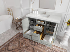 Aberdeen 48 in. W x 22 in. D Single Sink Bathroom Vanity - photo 3