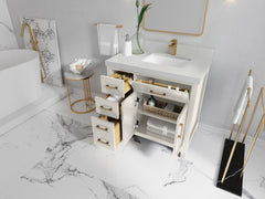 Cambridge 36 in. W x 22 in. D Right Offset Sink Bathroom Vanity - photo 3