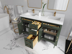 Cambridge 60 in. W x 22 in. D Double Sink Bathroom Vanity - photo 3