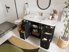 Miami 48 in. W x 22 in. D Single Sink Bathroom Vanity - photo 3