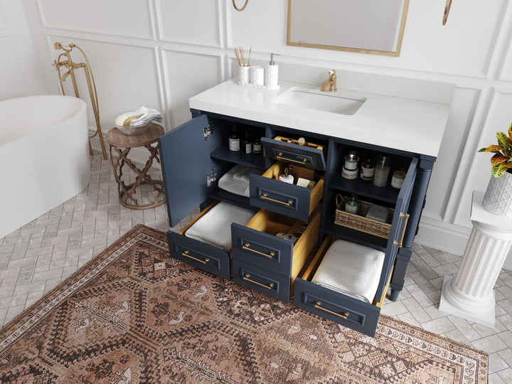 Aberdeen 48 in. W x 22 in. D Single Sink Bathroom Vanity - photo 3