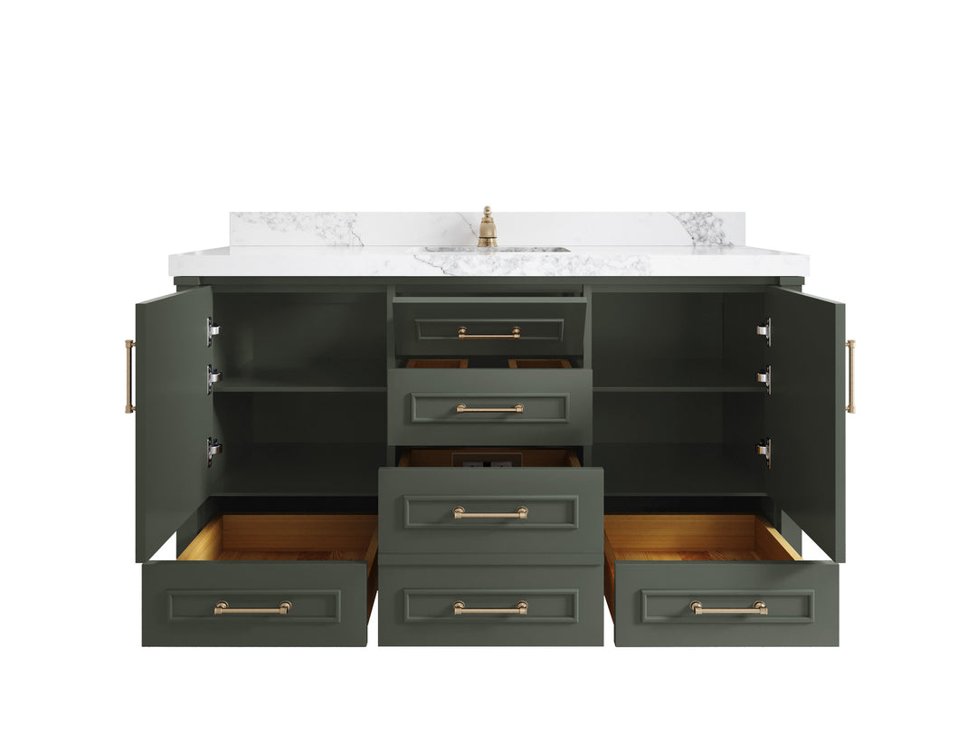 Aberdeen 60 in. W x 22 in. D Single Sink Bathroom Vanity
