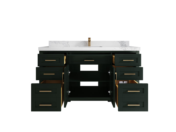 Cambridge 60 in. W x 22 in. D Single Sink Bathroom Vanity - photo 6