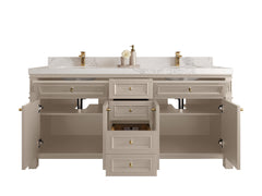 Paris 72 in. W x 22 in. D Double Sink Bathroom Vanity - photo 5