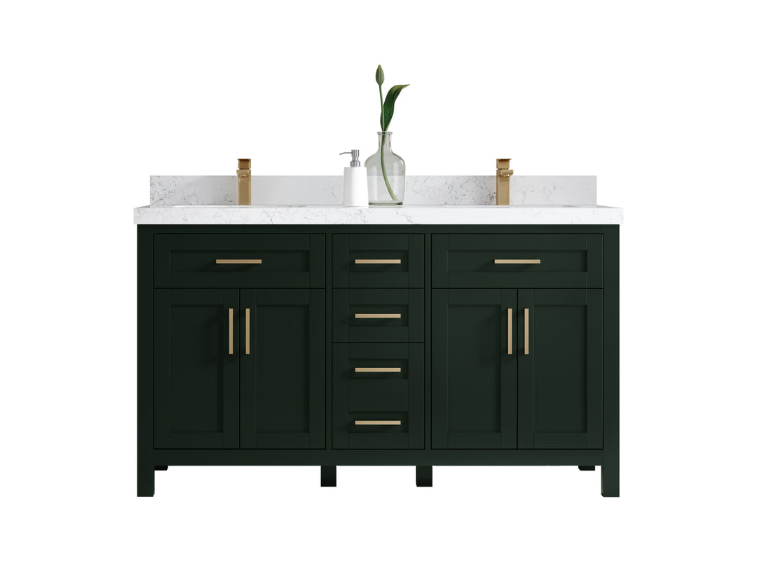 Cambridge 60 in. W x 22 in. D Double Sink Bathroom Vanity