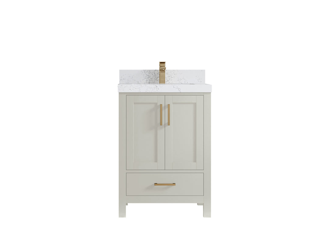 Malibu 24 in. W x 22 in. D Single Sink Bathroom Vanity