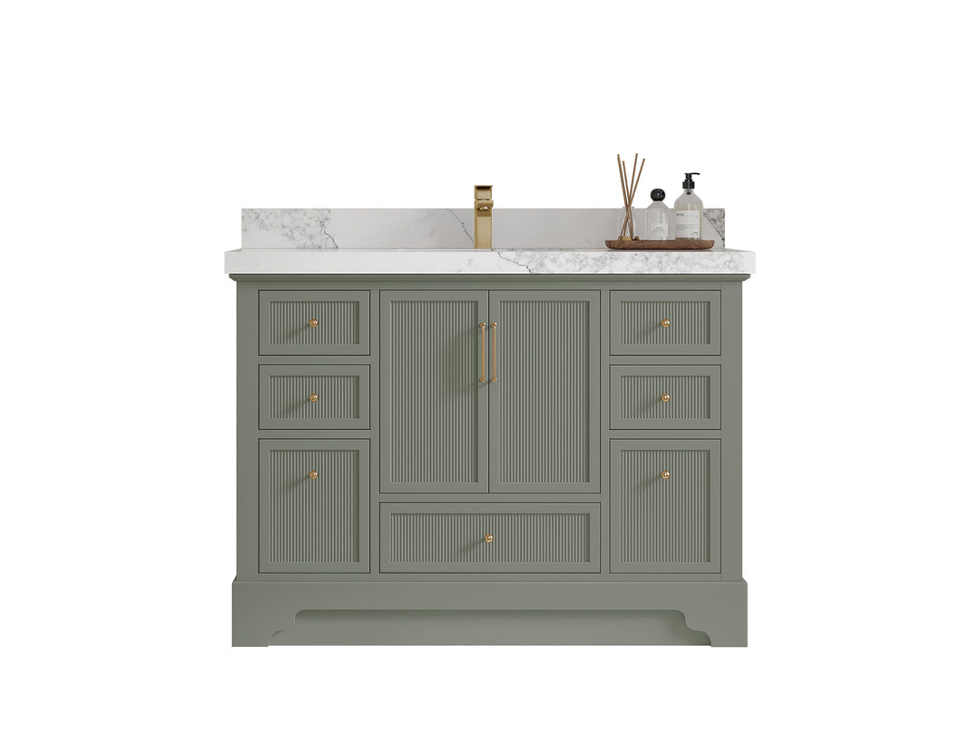 Alys 48 in. W x 22 in. D Single Sink Bathroom Vanity
