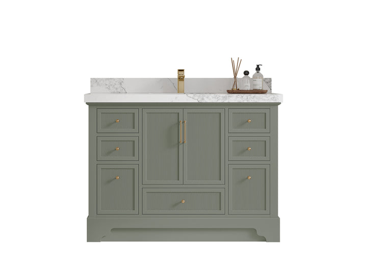 Alys 48 in. W x 22 in. D Single Sink Bathroom Vanity - photo 1