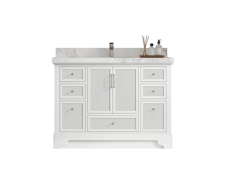 Alys 48 in. W x 22 in. D Single Sink Bathroom Vanity - photo 1