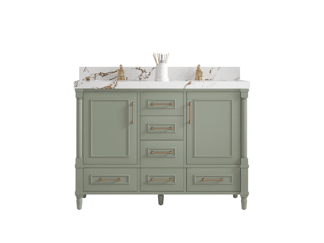 Aberdeen 48 in. W x 22 in. D Double Sink Bathroom Vanity